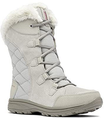 Columbia Women's Ice Maiden II Snow Boot, Dove/Stratus, 5.5 Wide