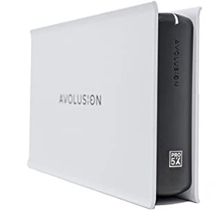 Avolusion PRO-5X Series - Hard disk esterno da 6 TB, USB 3.0, per console di gioco PS5, colore: bianco