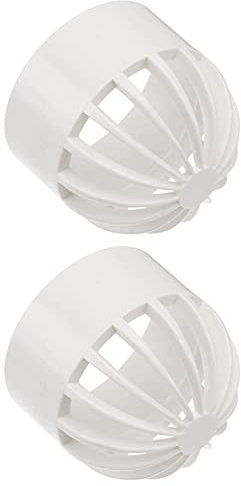 M I A 2pcs Fish Tank Filter Guard Intake Filter Cover Permeable Net Strainer Filter Guard Overflow Filter Screen for Aquarium Fish Tank 40mm (Size : 4.5x4.5cm)