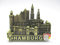 Hamburg Metall Magnet Elbphilharmonie Michel Rathaus Germany Souvenir (bro)