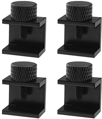 4 clips de cama calefactores de repuesto para impresora 3D, cama caliente, soporte de plataforma de cristal, clips de cama de cristal, ajustable, pinza de impresora 3D, pinza de accesorios