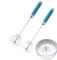 Whizzy Whisk Piranha Whizzy Whisk Semi Automatic Whisk Mixer Egg Milk Beater For Blending, Whisking, Beating & Stirring (Color : 2pcsBlue, Size : 9.29in)