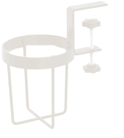 Soporte para tazas de acero inoxidable, bandeja para botellas de escritorio, soporte para tazas de mesa, soporte vertical horizontal ()