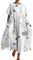 Robe Femme Chic Et Elegant, Robe Blanche Femme Ete Longue De Cérémonie pour Ronde Robe Coktail Bleu De Mariée Pas Cher Été Pin Up Rockabilly Annee 50 Courte Bohème Grande (1-Blanc,3XL)