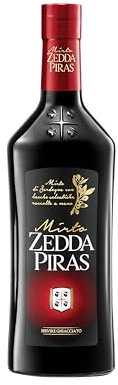 Zedda Piras - Mirto Rosso 50 cl, Liquore a Base Di Bacche Di Mirto Sarde, 32% Vol (Confezione da 6)