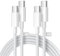 NNT iPhone 15/16/16 Pro/16 Pro Max Charger Cable (2M 2Pack) 60W USB C to USB C [MFi Certified] Fast Charging Cable, Type C to C Cord Lead Braided Cable for Apple iPhone 15/15 Pro/15 Pro Max, iPad Pro