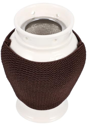 FRCOLOR Dose Mit Wärmeableitungslöchern - Brennertopf Ergonomisches Design Leicht Für Moxibustion