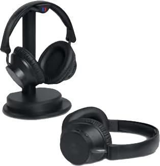 Muse M288CTV. Inklusive 2 TV-Kopfhörer mit Sender- und Ladestation, Bluetooth, Freisprecheinrichtung, unabhängige Kanaleinstellung, 30 Stunden Akkulaufzeit, Equalizer