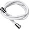 Gralara Tuyau de Douche Extra Long fileté G1/2 pour Toilettes, Ferme, Bain d'animaux, Blanc 2m