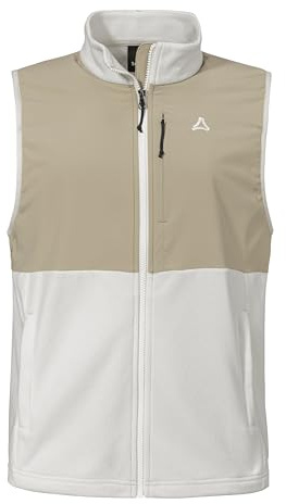 Schöffel Damen Fleece Vt Style Ash WMN, Weste aus schnell trocknendem Micro Fleece, Outdoor Weste mit mehreren Taschen