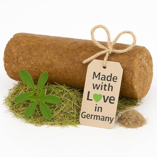 LAX Wiesenprodukte - Bastoncini croccanti all'erba medica, fieno + canapa per cavalli, 3,25 kg (4 barre) - snack con mangime volumetrico senza cereali e melassa, alimenti complementari salutari e