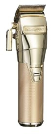 BabyLiss Pro FXONE Tondeuse à cheveux en métal doré avec lame en titane FX899GE
