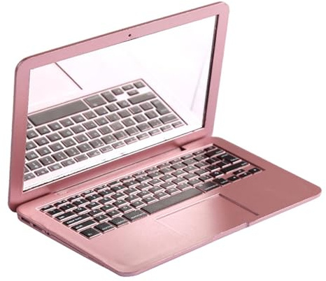 rongweiwang Miroir de maquillage compact Petit miroir de voyage portable Sac à main miniature Image claire Cadeau d’anniversaire Femmes en déplacement Compact Handheld Miniature, Rose, 6.6 x 9.4 cm