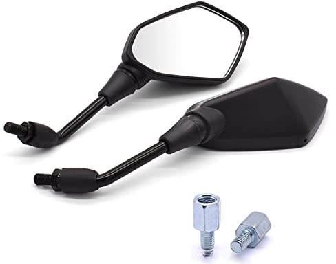Accessoires pour miroirs Rétroviseurs De Moto Pour Y-AMAHA Tmax 500 Tmax500 T Max TMAX 530 2001-2020 2019 2018 2017 10mm 8mm Rétroviseur Convexe Arrière