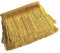 Yalulu 10 Meter Länge 10cm Breite Quaste Seide Fransen Geschnitten Fransenborte Kostüm Quaste Trimmen Apparel Fransenband Nähzubehör (Gold)