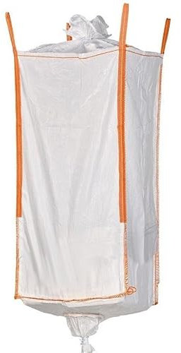 5 Stück Jumbo-Big Bag 90x90x190cm | Big Bag mit Füll- & Auslaufschürze| Tragkraft 1500kg | extra hoher BigBag