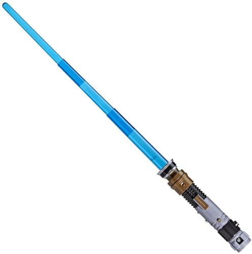 Star Wars Lightsaber Forge, Sabre Laser électronique d'Obi-Wan Kenobi à Lame Bleue, Jouet de déguisement Personnalisable, pour Enfants, dès 4 Ans