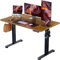 ErGear Electric Standing Desk Height Adjustable 120 x 60cm, Sit Stand Desk with 4 Memory Smart Pannel for Home Office with Splice Board