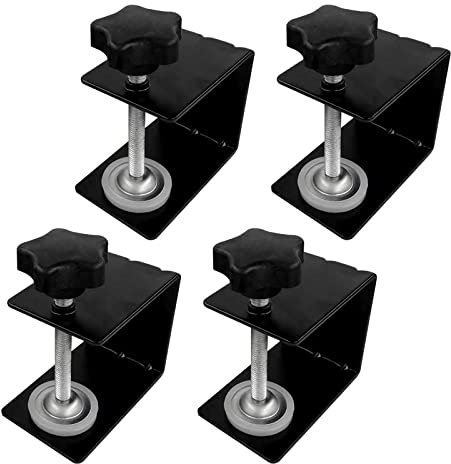 Metal Drawer Front Installation Clamps,WMLBK Furniture Cabinet Clamps 4Pcs Cabinetry Claw Rust-Proof for Craft Repair (3), (TWH0420-HJC-UK)
