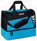 Erima Unisex Six Wings Sporttasche mit Bodenfach (7232316), Curacao/schwarz, L
