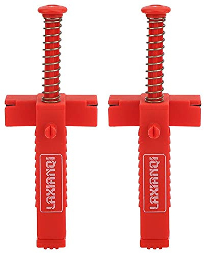 Brick String Line, 2PCs Brick Laying Metal Line Runners Plumber Tools Leveling Measuring Tool, Plastic String Lines Hardware Accessory for Positioning Measuring Leveling Plumber