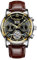 Rorios Herrenuhren Automatik Mechanische Uhr Mit Lederband - Klassische Leuchtende Wasserdichte Armbanduhr für Männer