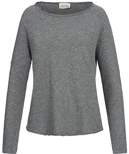 AMERICAN VINTAGE Langarmshirt Sonoma aus Baumwolle S Grau