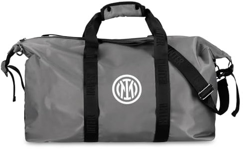 Inter - Reisetasche aus 100% Nylon, 40 Liter - hohe Qualität, schneller Versand, offizielles Produkt von Mailand für Arbeit, Stadion, Reisen, Schule und alle schwarz-blauen Fans.