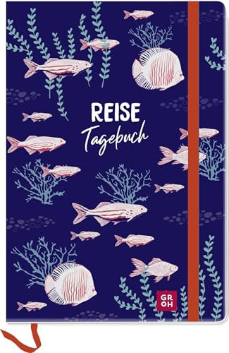 Reisetagebuch (Meer): Travel Journal zum Ausfüllen für Erwachsene | ca. DIN A5 mit Checklisten & Sammeltasche für Fotos | für Weltenbummler & Meerliebhaber (Reisetagebücher zum Ausfüllen)