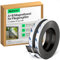 WORKMAX® A+B Nastro Magnetico per Zanzariere e Reti Anti-zanzare (5+5 metri) | Strisce Magnetiche Forti Auto-adesive | Nastro Magnetico con Attrazione Reciproca