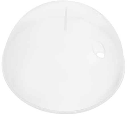 VINTORKY Eierdämpferdeckel aus Hitzebeständigem Kunststoff mit Transparentem Design Einfacher Reinigung und Passgenau für Kochen von Eiern Geeignet