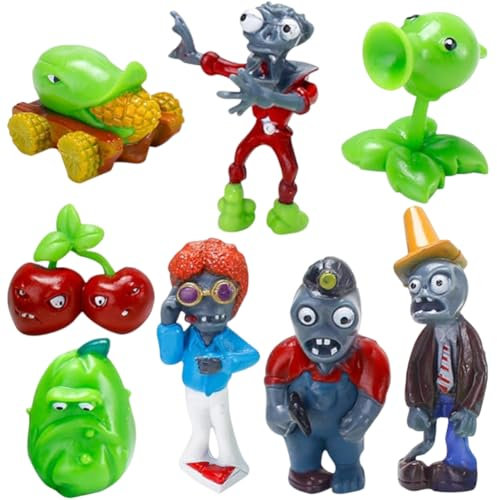 RFJYGWQM Zombies Cake Topper Figures Set, Character Show Toys, Creative Decoration for Birthday Parties & Festivals