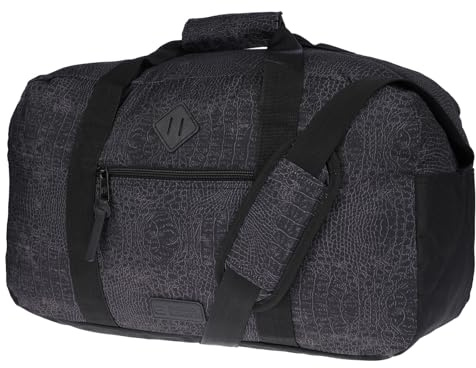 Große Tasche Reisetasche passend Handgepäck Sporttasche Weekender Bag Damen Schwarz