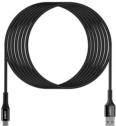 Extra Long USB C Cable 5M 3.1A Fast Charging Cable,USB A To USB C C Cable for PS5 Controller/Xbox Series S Controller for Samsung Galaxy S10 S9 S8 Plus,LG V50 V40 G8 G7 Other Type C Device