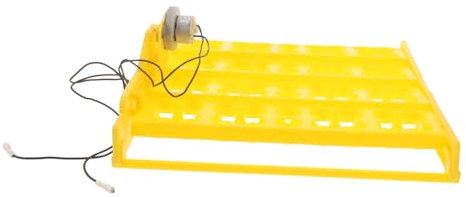 Sosoport Incubadora Automática Bandeja Giratoria de Plástico para 16 Huevos de Ganso y 72 Huevos de Codorniz, Diseño Sencillo y Función de Volteo Automático para Uso Doméstico