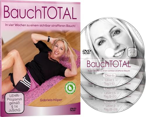 MenoPower® - BauchTOTAL-DVD - Der Spezialkurs für Frauen in den Wechseljahren - Sehr kurze + effektive Trainingseinheiten die das Bauchfett schnell schmelzen lassen