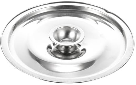 OKUMEYR Kleiner Topf Ersatzdeckel Unverzichtbarer Topfdeckel aus Edelstahl universeller Pfannendeckel für Bratpfanne Topfabdeckung 12cm Durchmesser