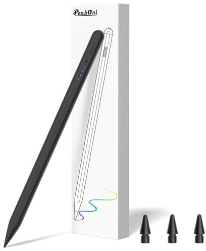 Penna stilo per iPad 2018-2024, modello rilasciato in 15 minuti, ricarica rapida, matita di seconda generazione, compatibile con iPad Pro 11/12,9/M4, iPad Air 3/4/5/M2, iPad Mini 7(A17 Pro)/6/5 Gen,