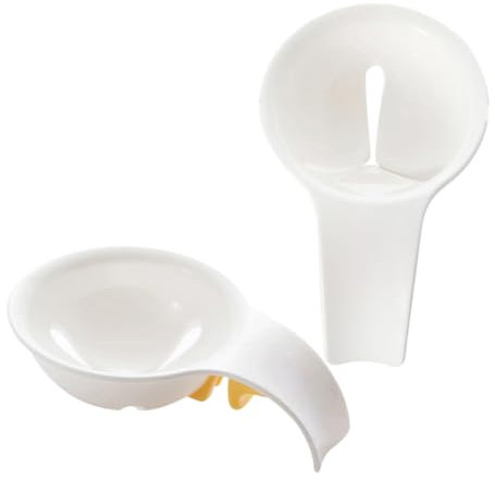 Cabilock Mehrzweck-trenner – 2-teiliges Eigelbtrenner- Und Filterwerkzeug – Küchen- Und Backgerät – Wiederverwendbar – Zum Reinigen