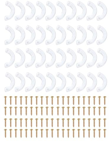 YUXITA 20/40 cuñas de PVC para cajones, solución práctica, topes y organización para cajones