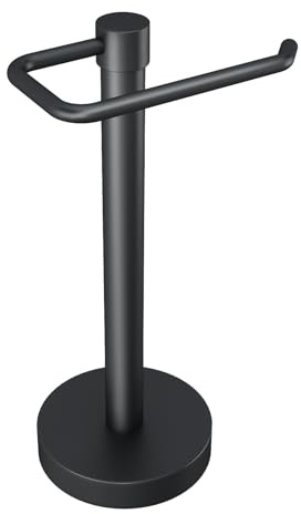 YUMORE Hand Towel Holder Stand Countertop, Pro Max Matte Black