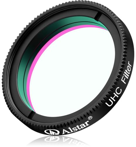 Alstar 1.25 UHC (Ultra High Contrast) Filter - Superb Views of the Orion, Lagoon, Swan and Other Extended Nebulae