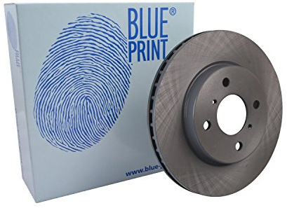 Blue Print ADK84349 Brake Disc Set (2 Brake Disc) front, internally ventilated, No. of Holes 4