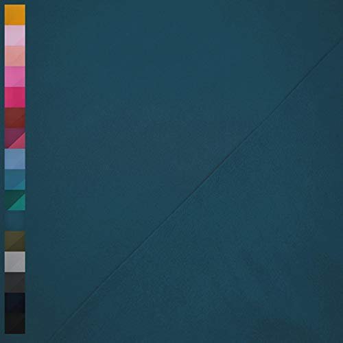 Swafing Nano Softshell, wind- und wasserabweisend, uni jeansblau (25cm x 140cm)