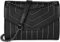 styleBREAKER Damen Umhängetasche mit Ziernähten und Kette, Schultertasche, Handtasche, Tasche 02012308, Farbe:Schwarz