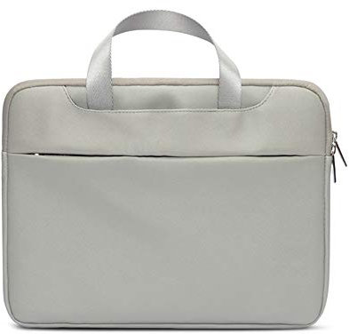 GUOCU Laptoptasche, Laptophülle 13-13,3 Zoll,13,3 Zoll Tragbar Notebooktasche kompatibel PC Laptop Schutztasche，Grau 2,13(33X23X3cm)