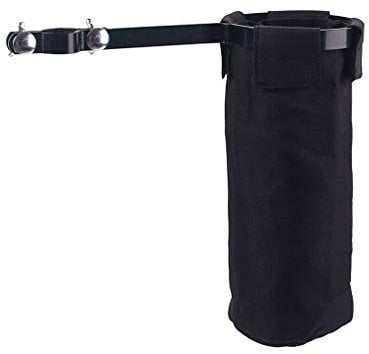 Alnicov Sac pour baguettes de batterie, noir
