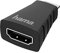 Hama Mini HDMI auf HDMI Adapter, 4K Ultra HD 60 Hz HDR (Mini-HDMI-Adapter zum Anschluss von PC, Laptop, Tablet, Kamera, Grafikkarte an Monitor, TV, Beamer, ARC Audio, HEC Ethernet, ideal fürs Gaming)