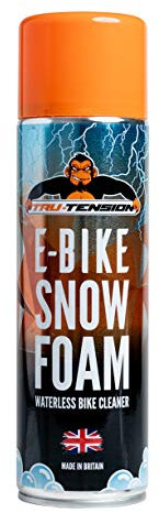 Tru-Tension | E-Bike Snow Foam | Schmiermittel für Straßenräder, Mountainbikes, Rennräder und E-Bikes | 500ml