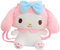 My Melody Kuromi Plüsch Tasche Cinnamoroll Rucksack Cartoon Schulter Tasche Anime Spielzeug Tasche für Anime Fans (Rosa,Eine größe)